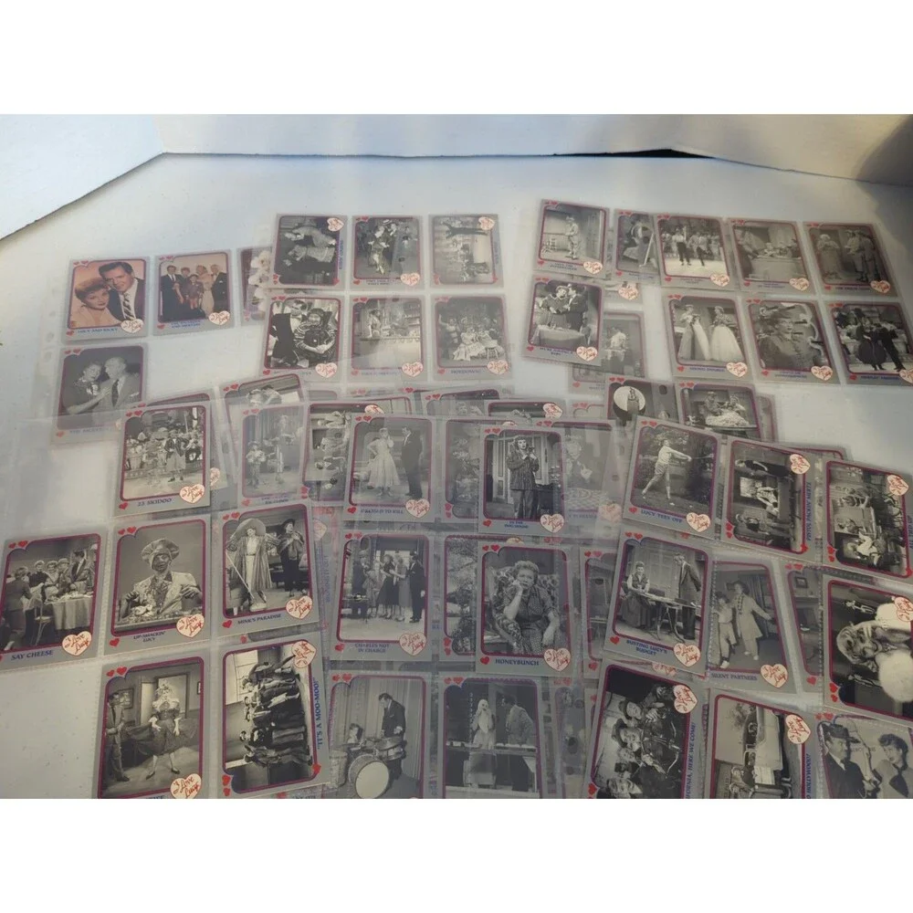 1991 Pacific I Love Lucy Silver Border Trading Card Set Of 80 Cards In Sleeve